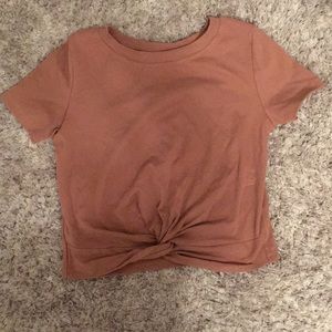 Cropped T-shirt w/ Tie!